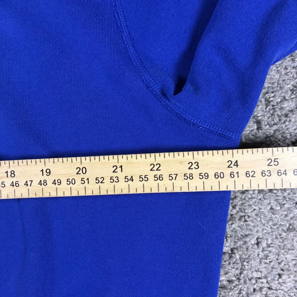 Polo Ralph Lauren Mens Royal Blue Crewneck Sweatshirt Yellow Pony Size Large